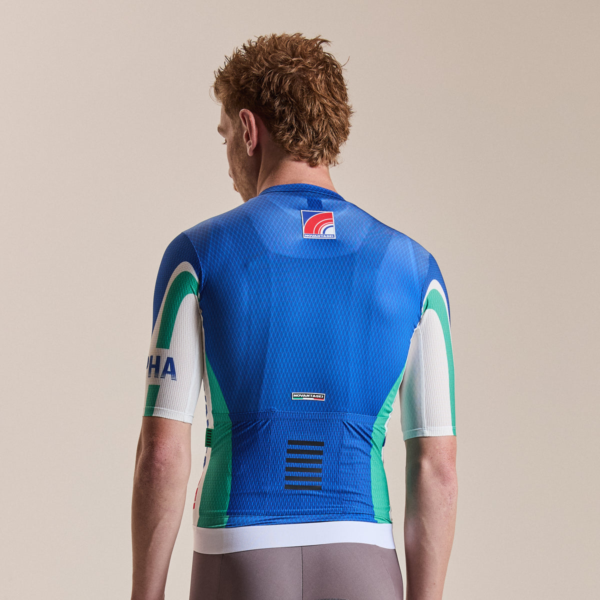 Men's Pro Team Jersey - Novantasei - White/Blue