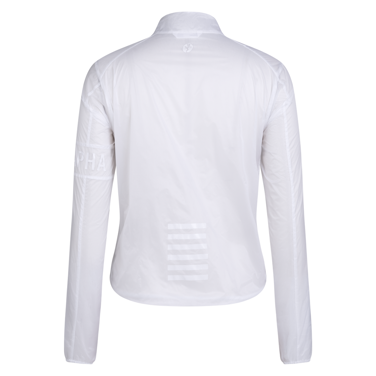 Women's Pro Team Wind Jacket - Novantasei - Transparent/White