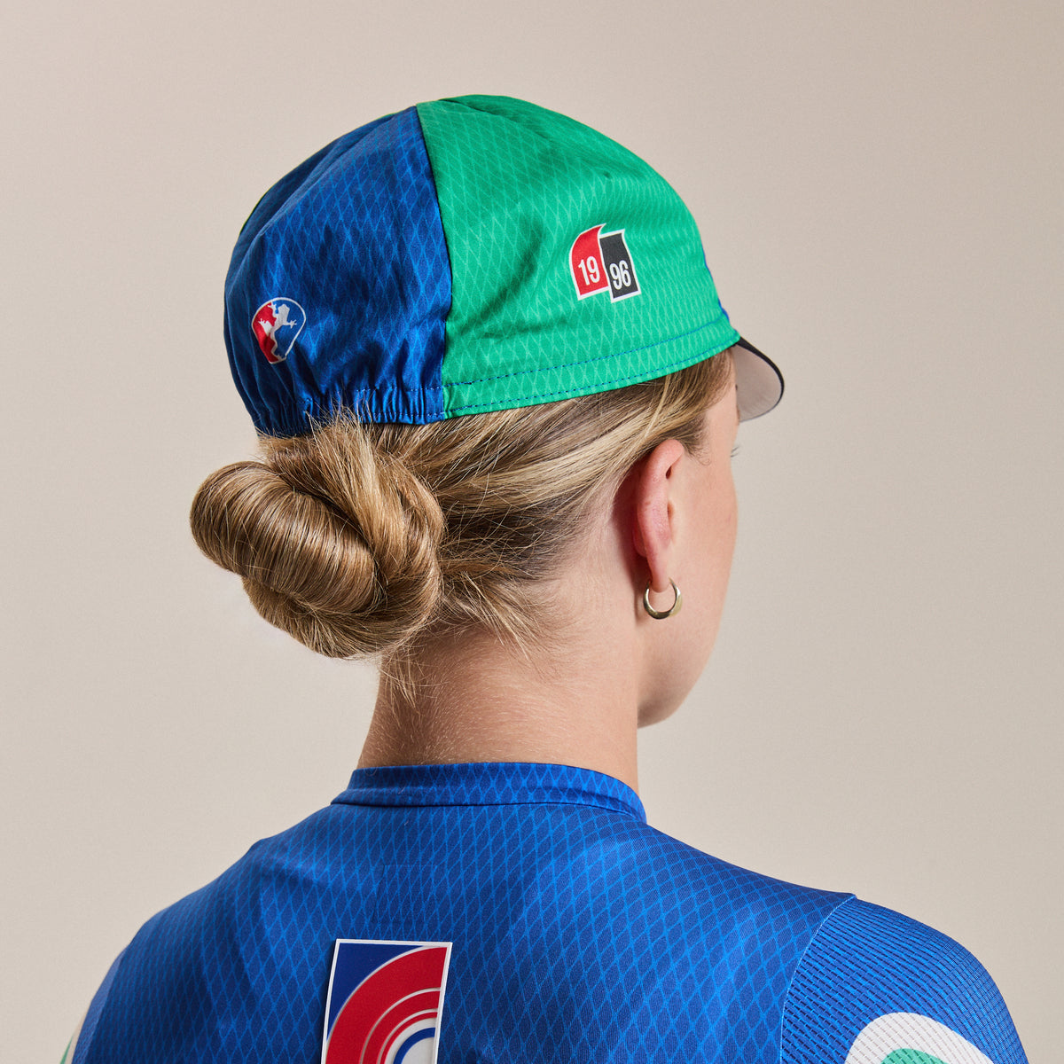 Rapha Cap - Novantasei - Blue/Fresh Green