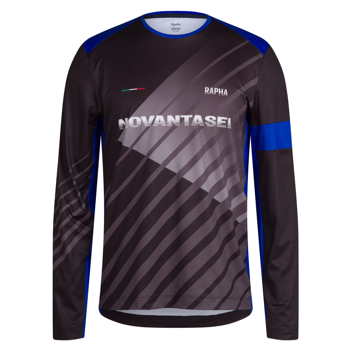 Long Sleeve Tech Tee - Novantasei - Black/Fresh Green