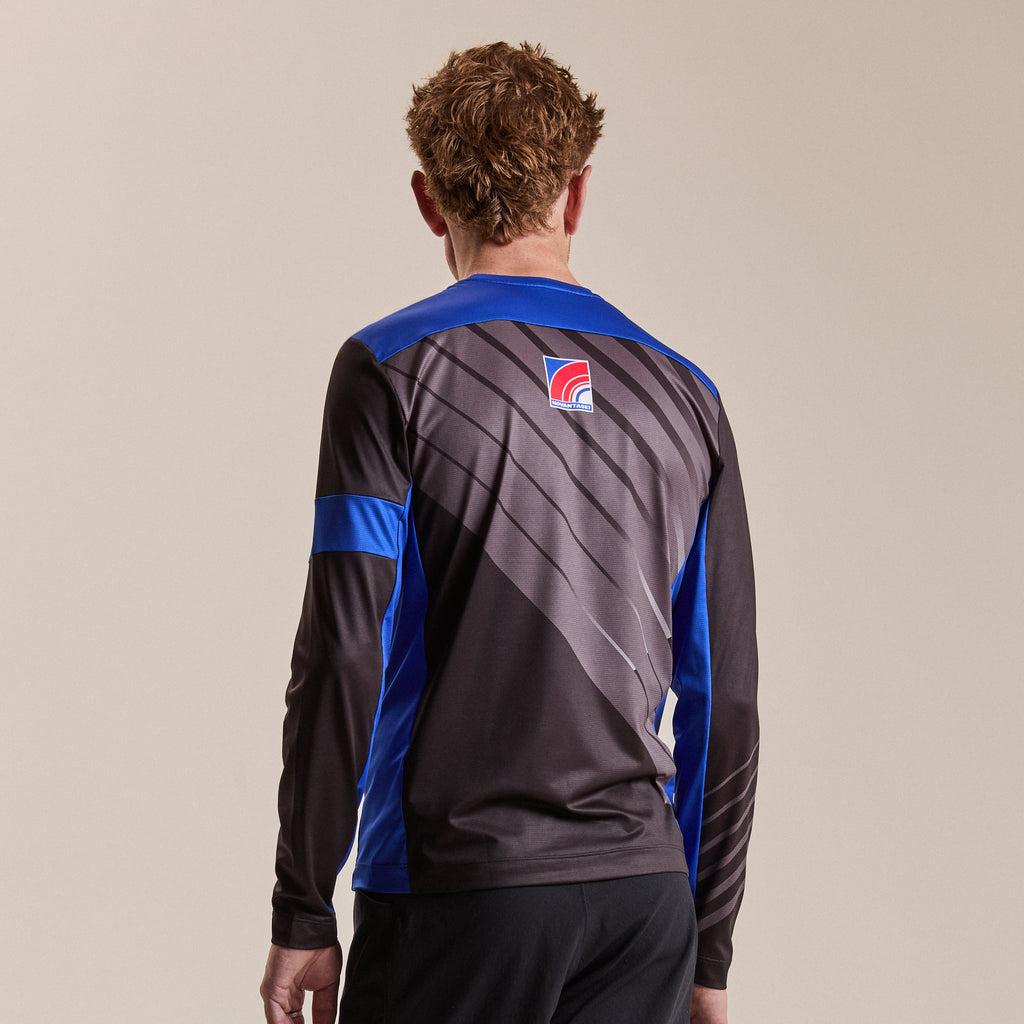 Long Sleeve Tech Tee - Novantasei - Black/Fresh Green