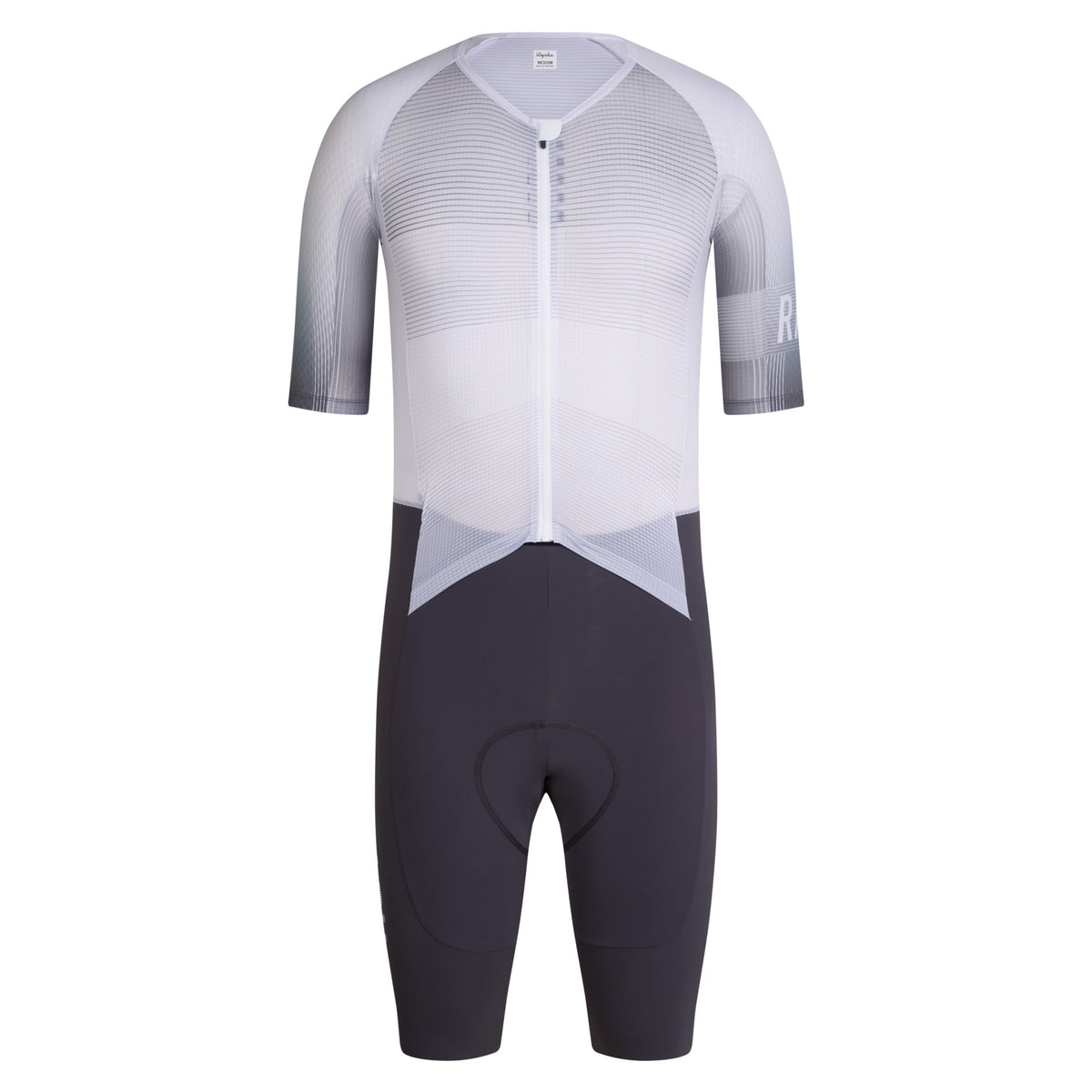 Men's Pro Team Summer Roadsuit - Lightspeed - White/Iron Grey
