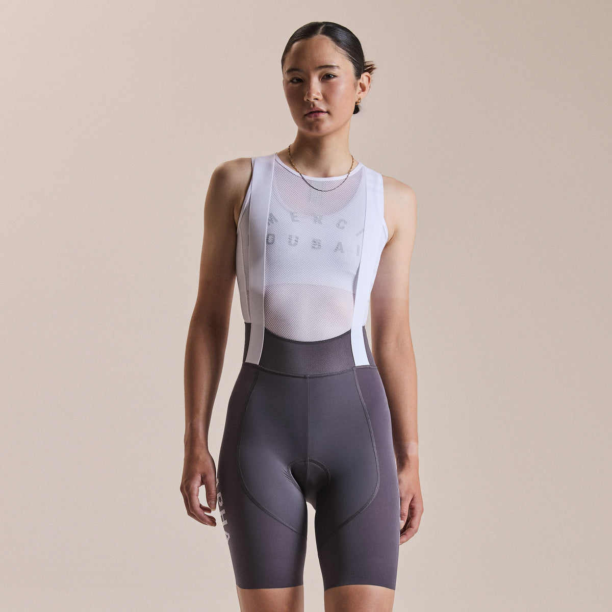 Women's Pro Team Bib Shorts III - Lightspeed - Iron Grey/White