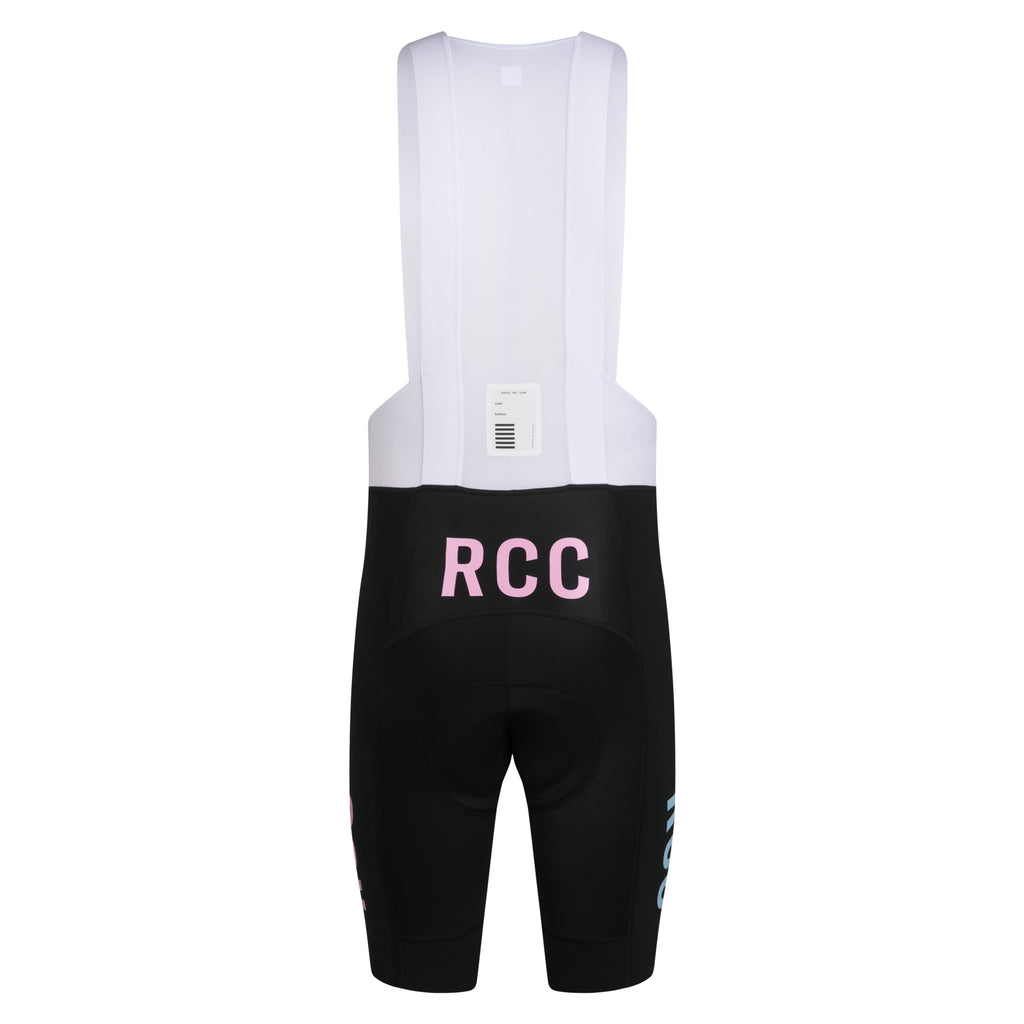 Men's Pro Team Bib Shorts III - RCC Switch Out - Black/Smooth Pink