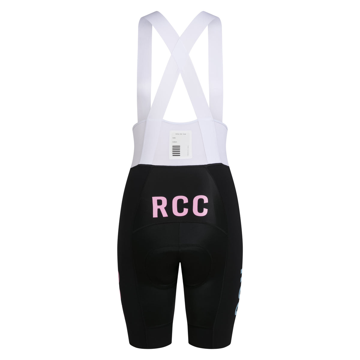 Women's Pro Team Bib Shorts III - RCC Switch Out - Black/Smooth Pink
