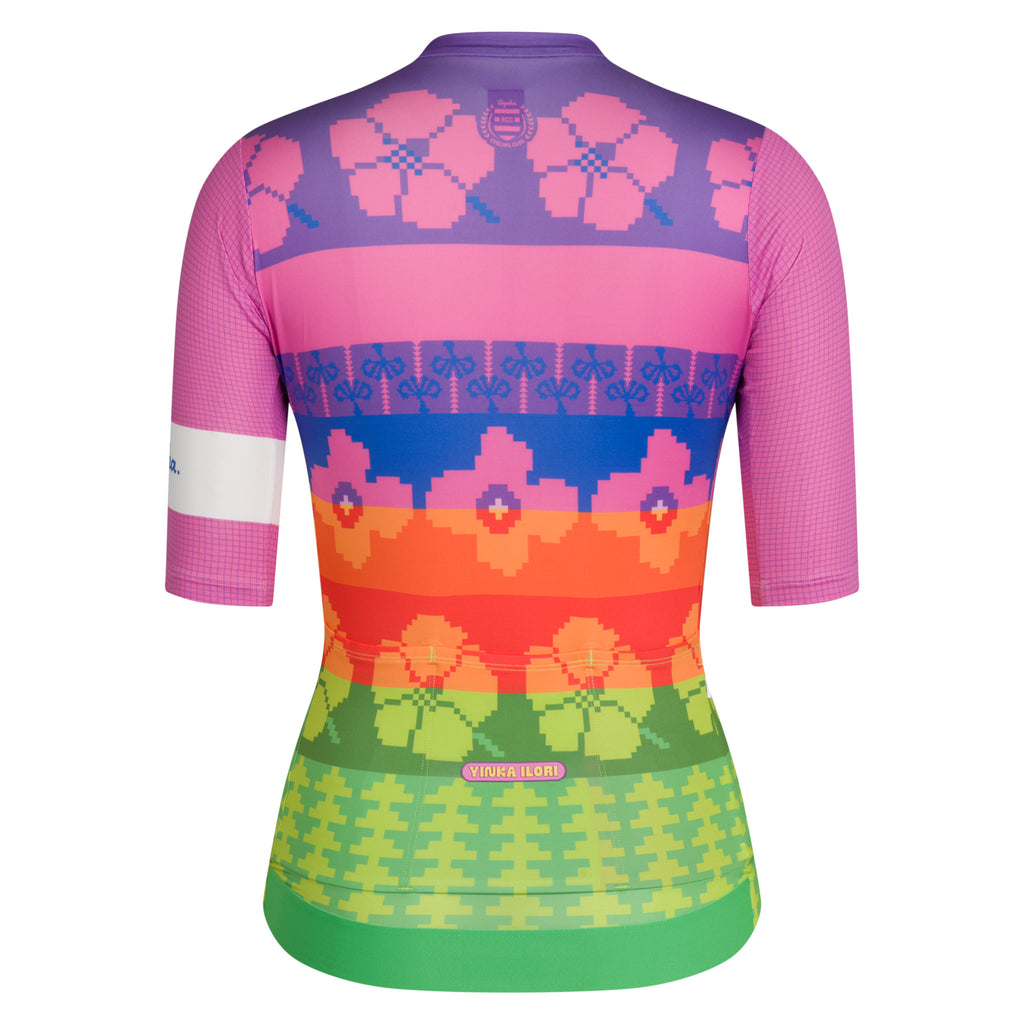 RCC + Yinka Ilori Women's Pro Team Rouleur Jersey - Multicolour