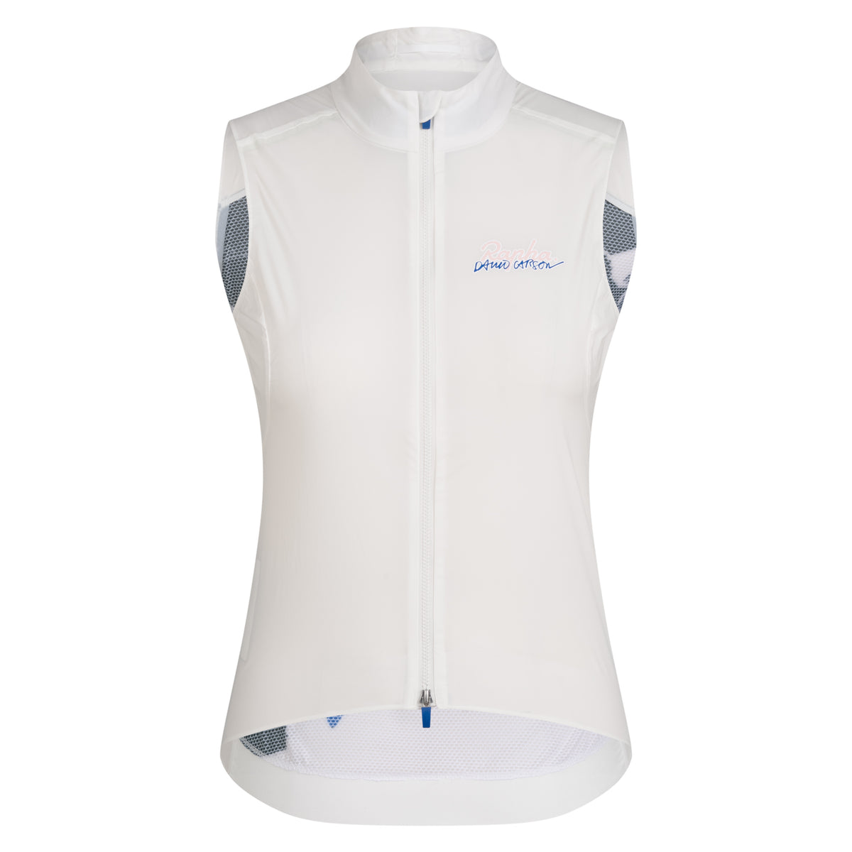 Rapha + David Carson Women's Pro Team Gilet - White/Cobalt