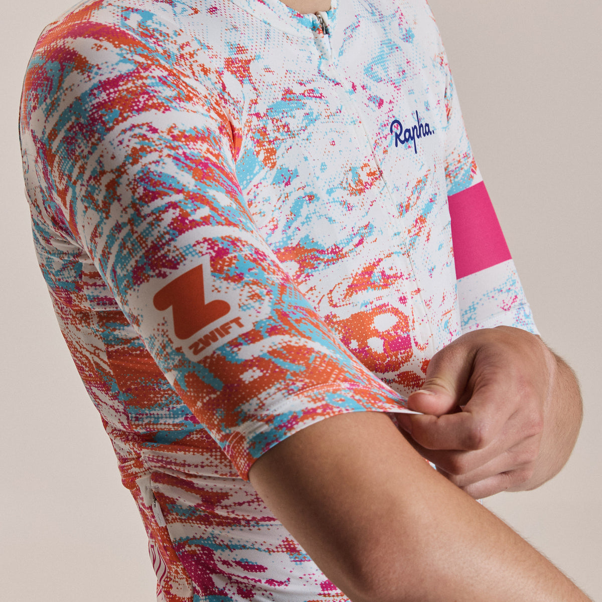 Rapha + Zwift W100 Women's Pro Team Rouleur Jersey - Multicolour