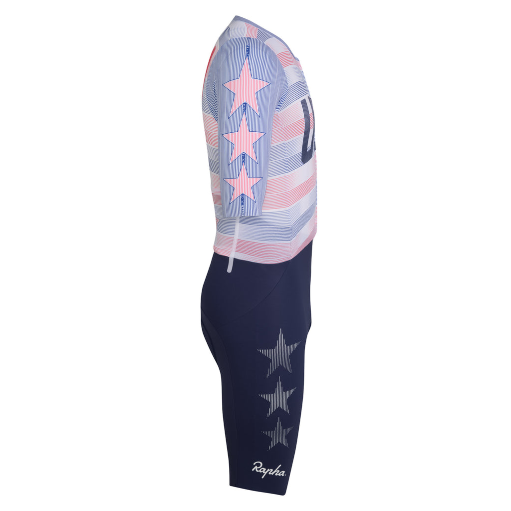 USA National - Men's Pro Team Racesuit - Multicolour