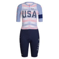 USA National - Women's Pro Team Racesuit - Multicolour