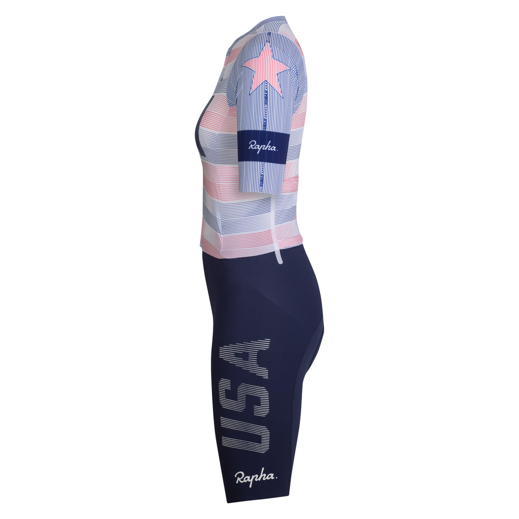 USA National - Women's Pro Team Racesuit - Multicolour