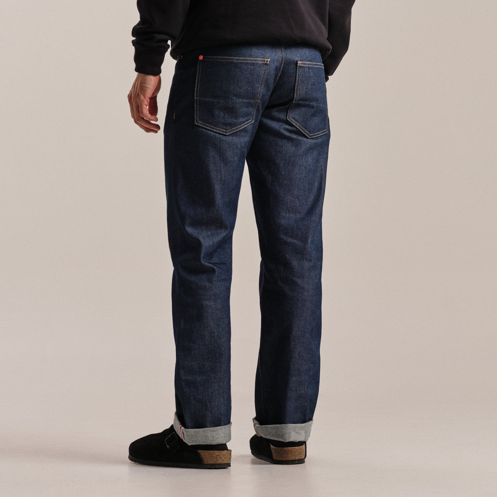 Men's Rapha + Hiut The Work Jeans - Blue Indigo