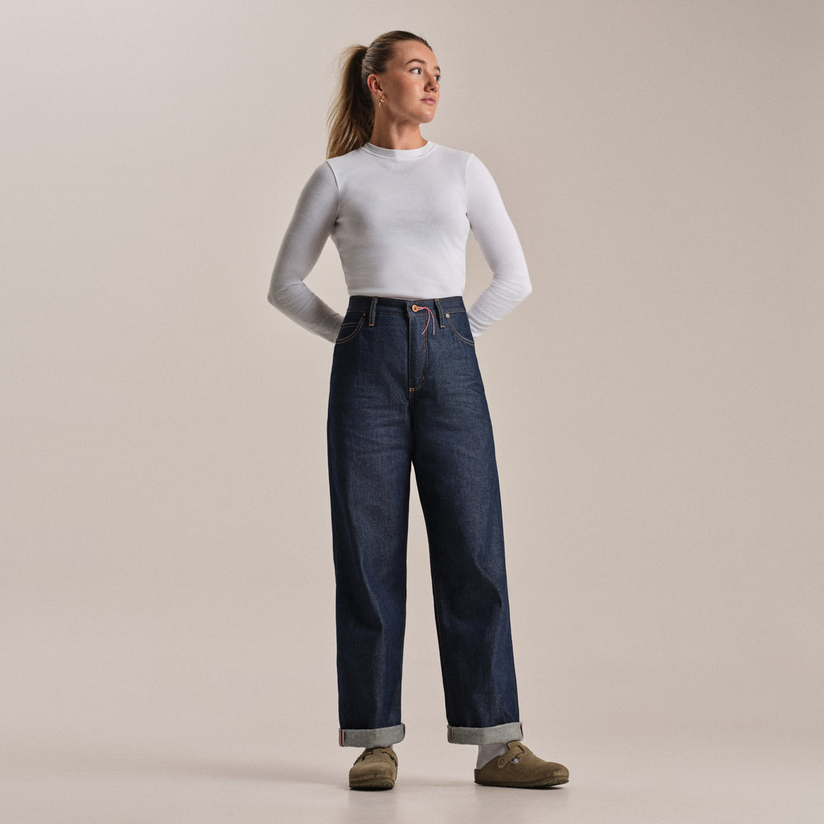 Women's Rapha + Hiut The Aurelia Jeans - Blue Indigo