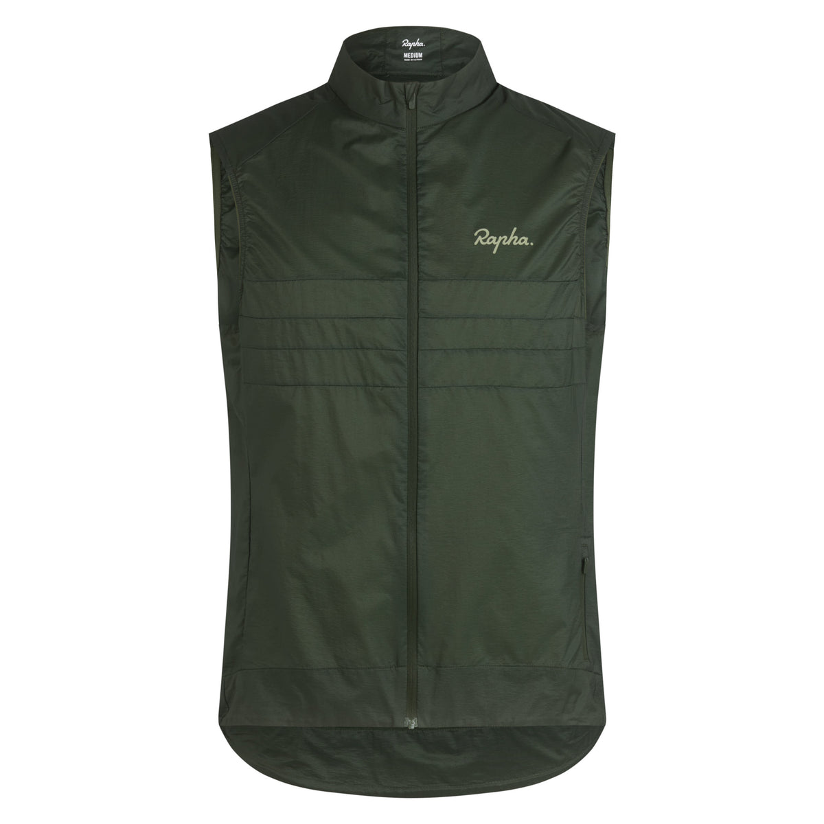 Men's Explore Lightweight Gilet - Deep Olive Green/Olive Green