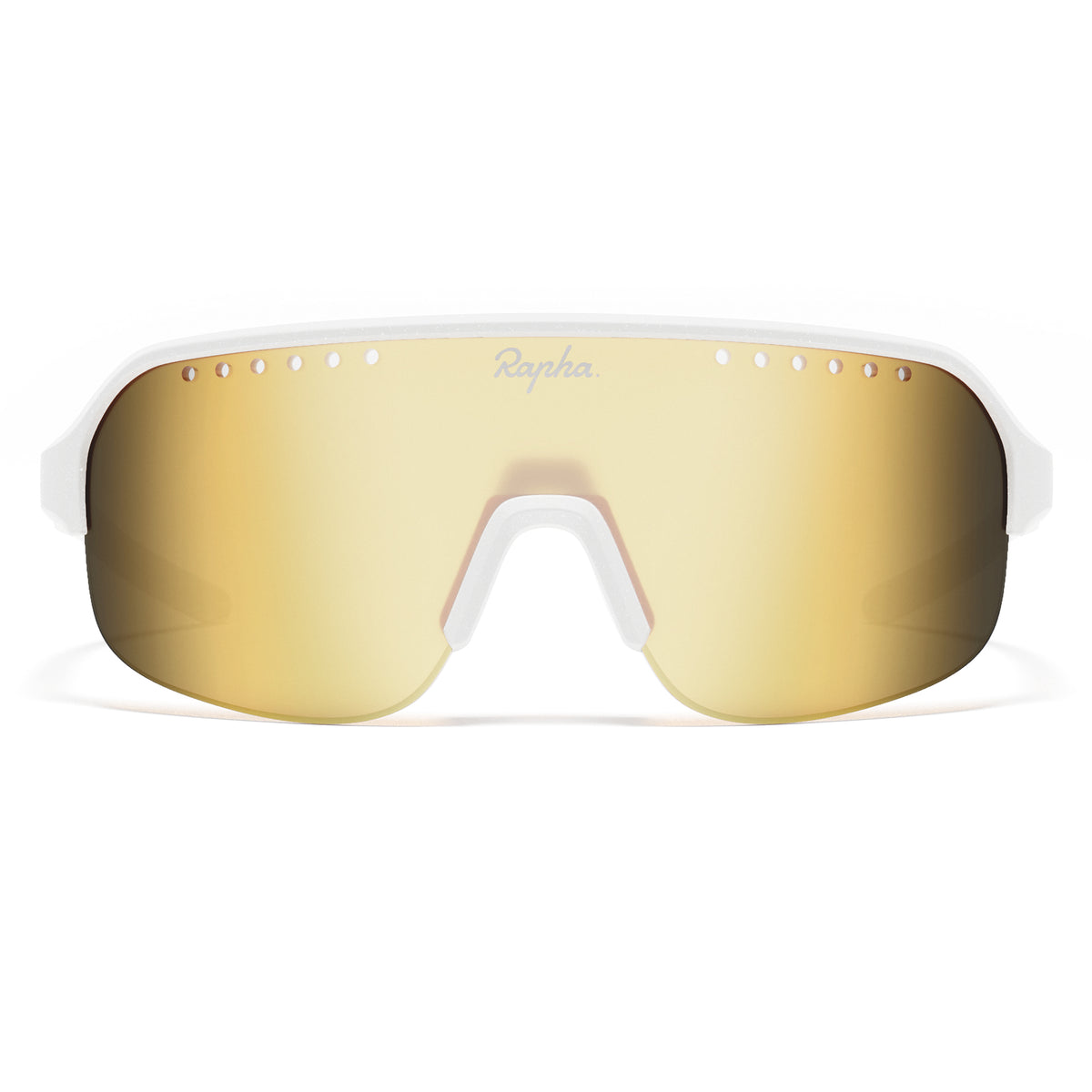 Rallar Glasses - White / Gold