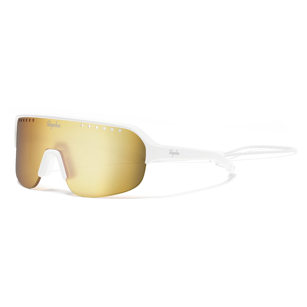 Rallar Glasses - White / Gold