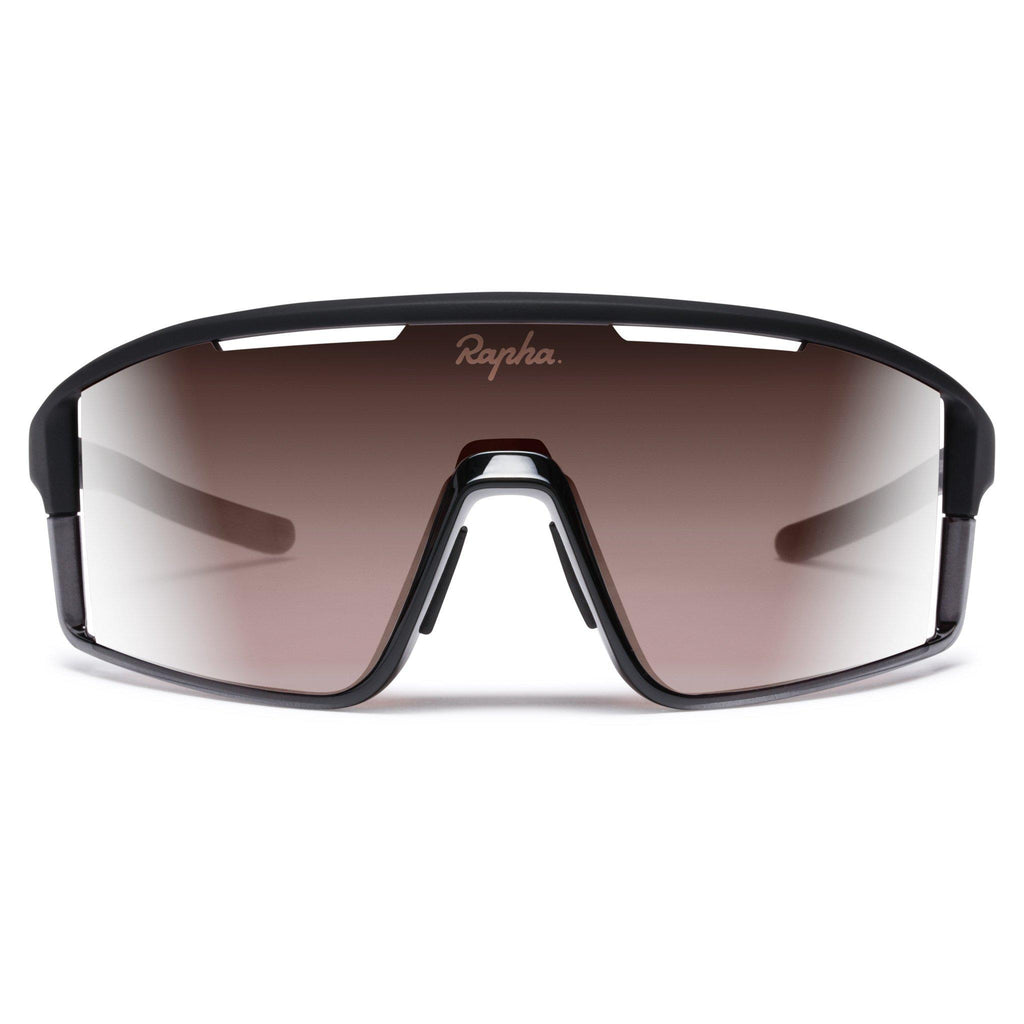 Sestri Glasses - Black/Black Mirror Lens