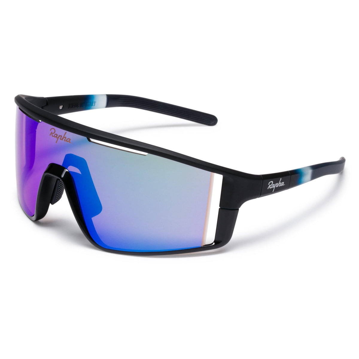 Sestri Glasses - Dark Navy/Purple Green Lens