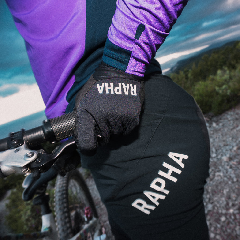 Trail Finale Gloves - Black/White