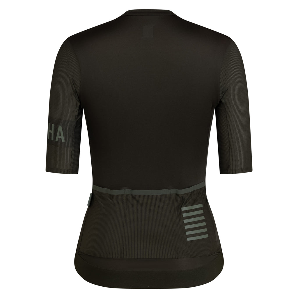 Women's Pro Team Jersey II - Bottle Green/Ivy