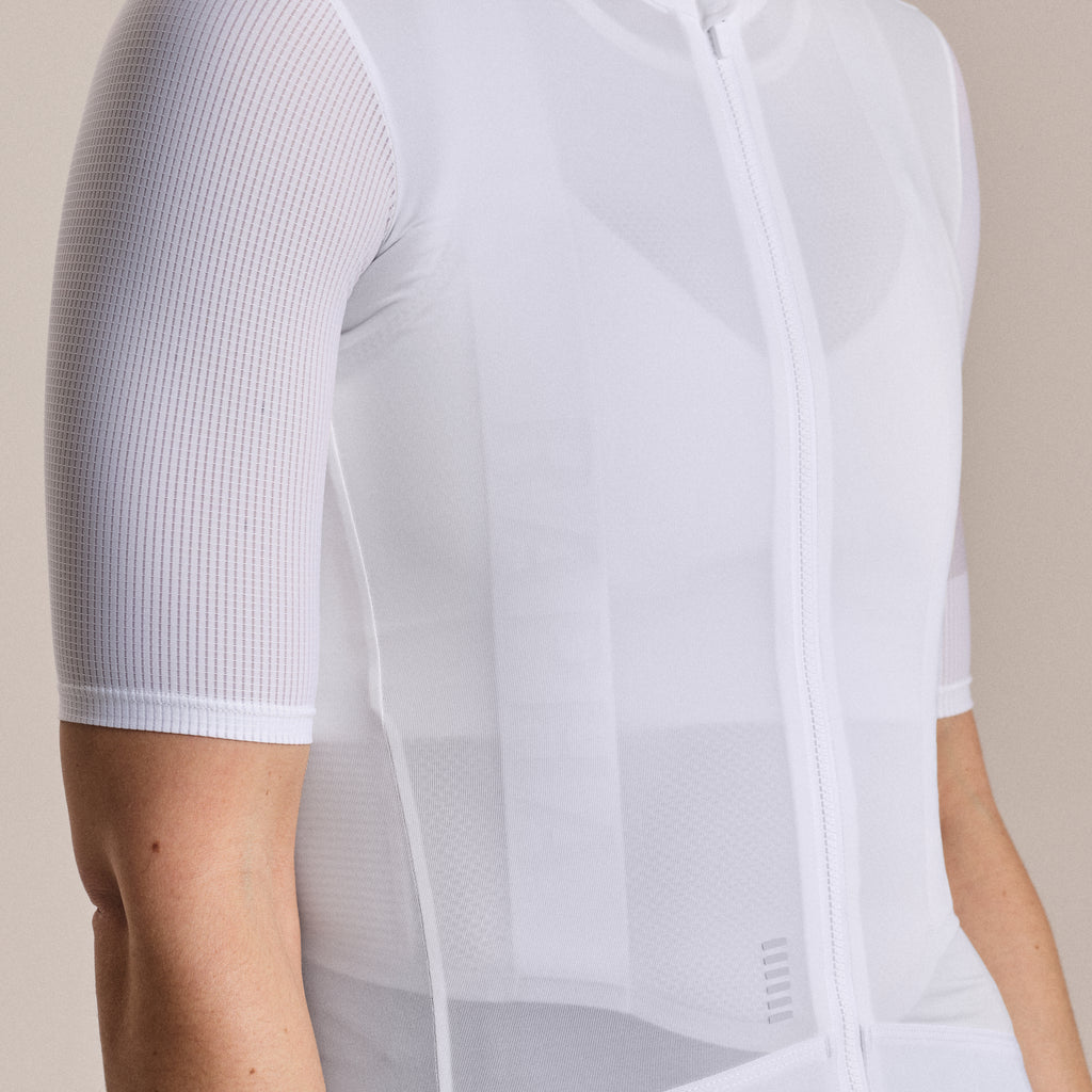 Women's Pro Team Jersey II - White/Silver