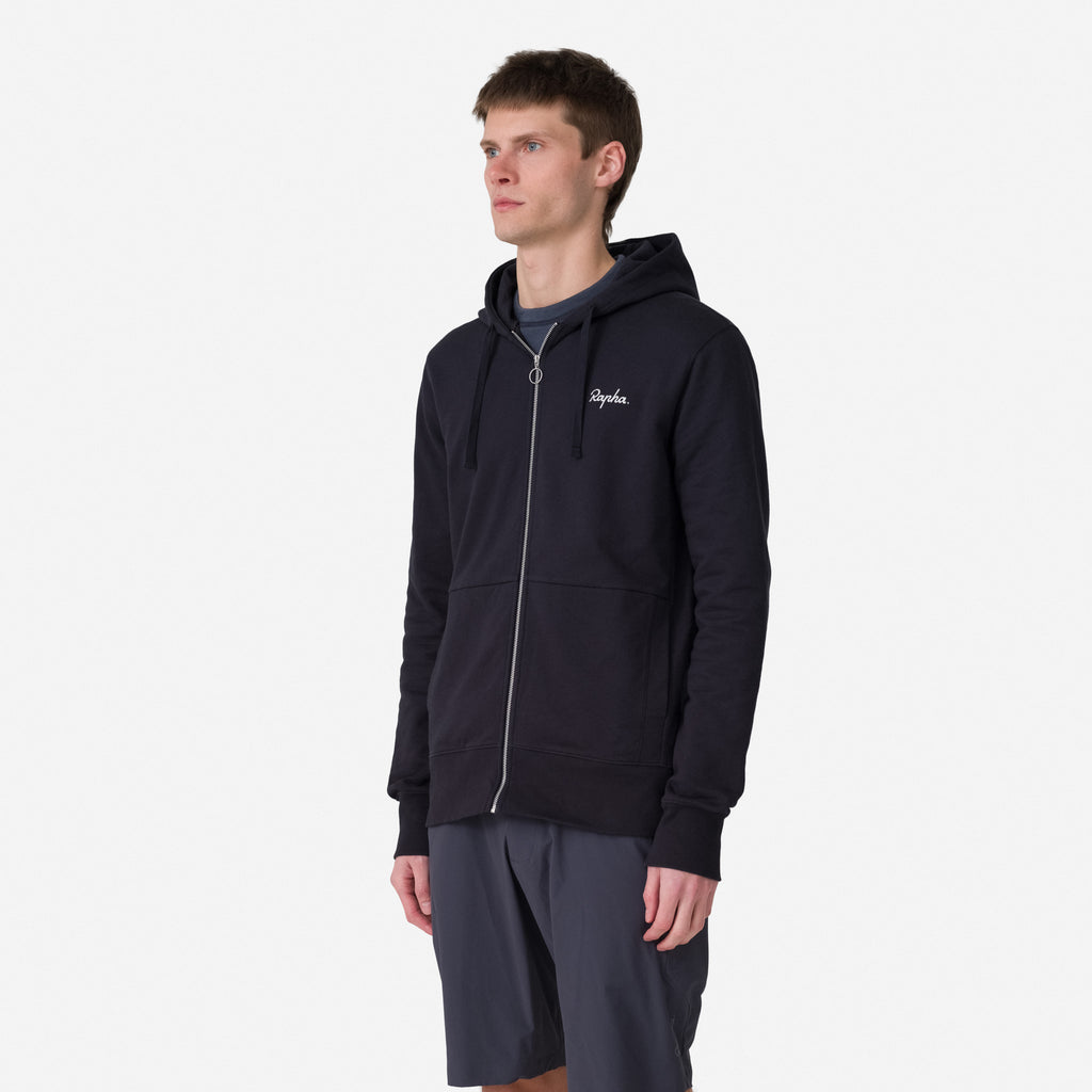 Men's Logo Hoodie - Black/White