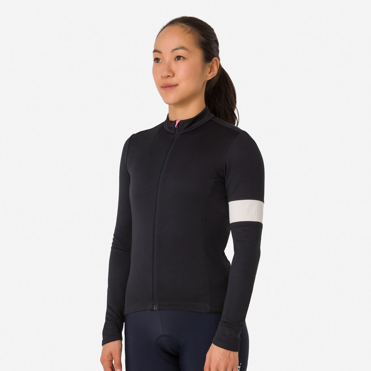 Women's Classic Long Sleeve Jersey - Black/White