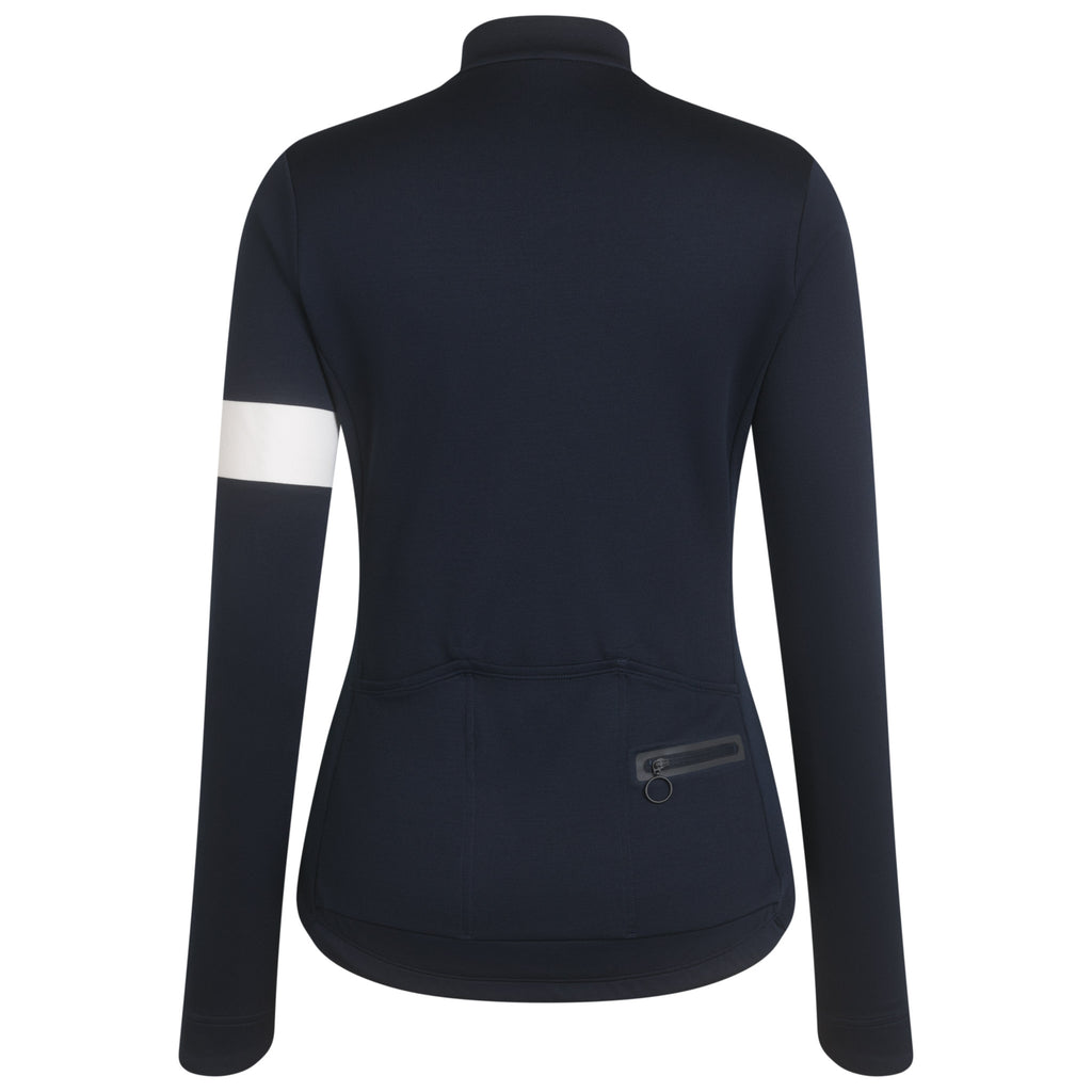 Women's Classic Long Sleeve Jersey - Dark Navy/White