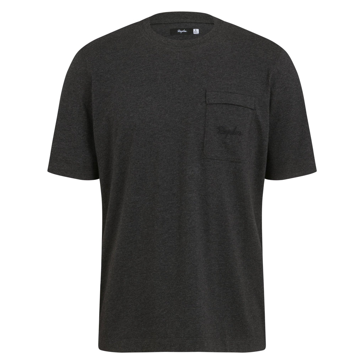 Men's Logo Pocket T-Shirt - Charcoal Marl/Black