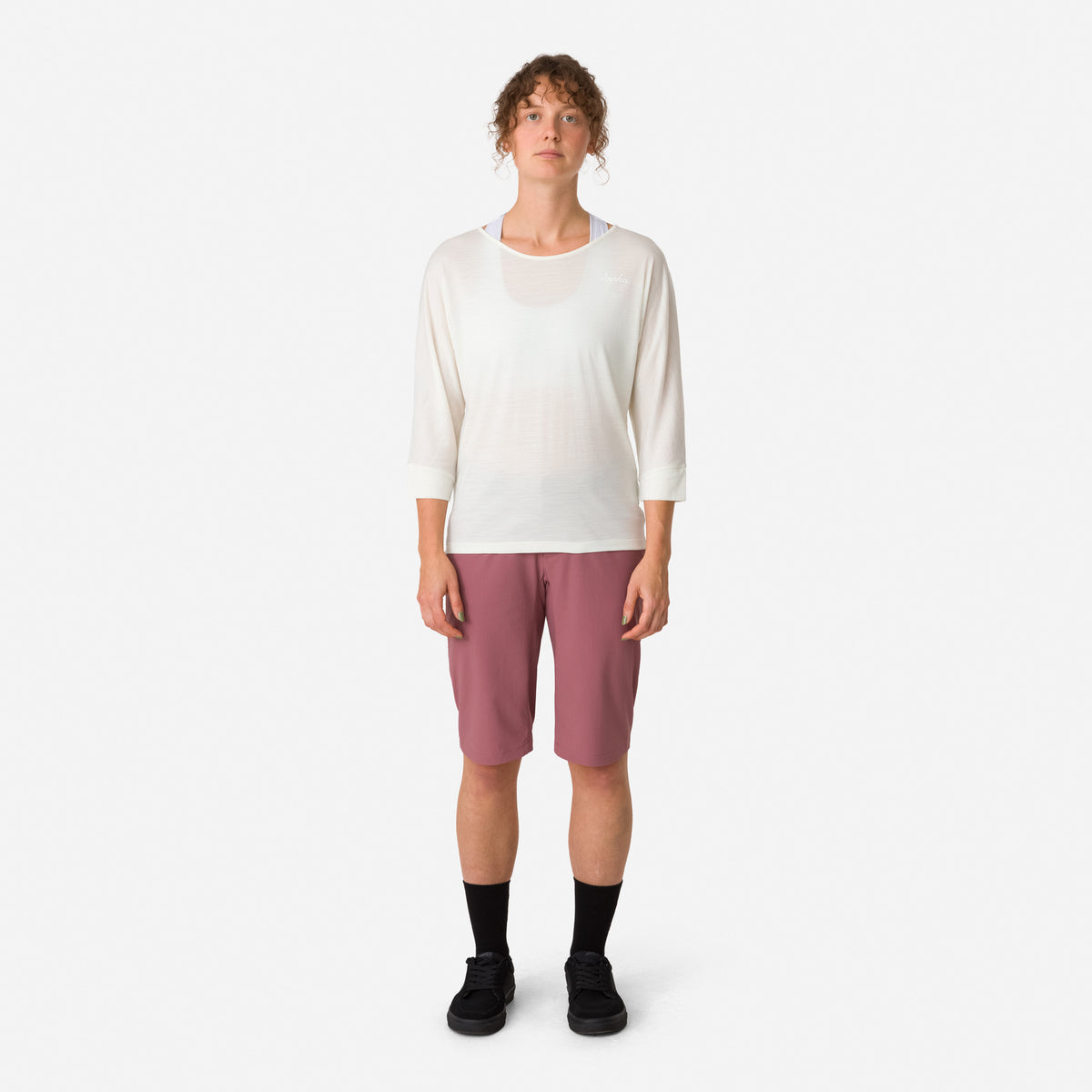 Women's Trail Cargo Shorts - Rose Brown/Black