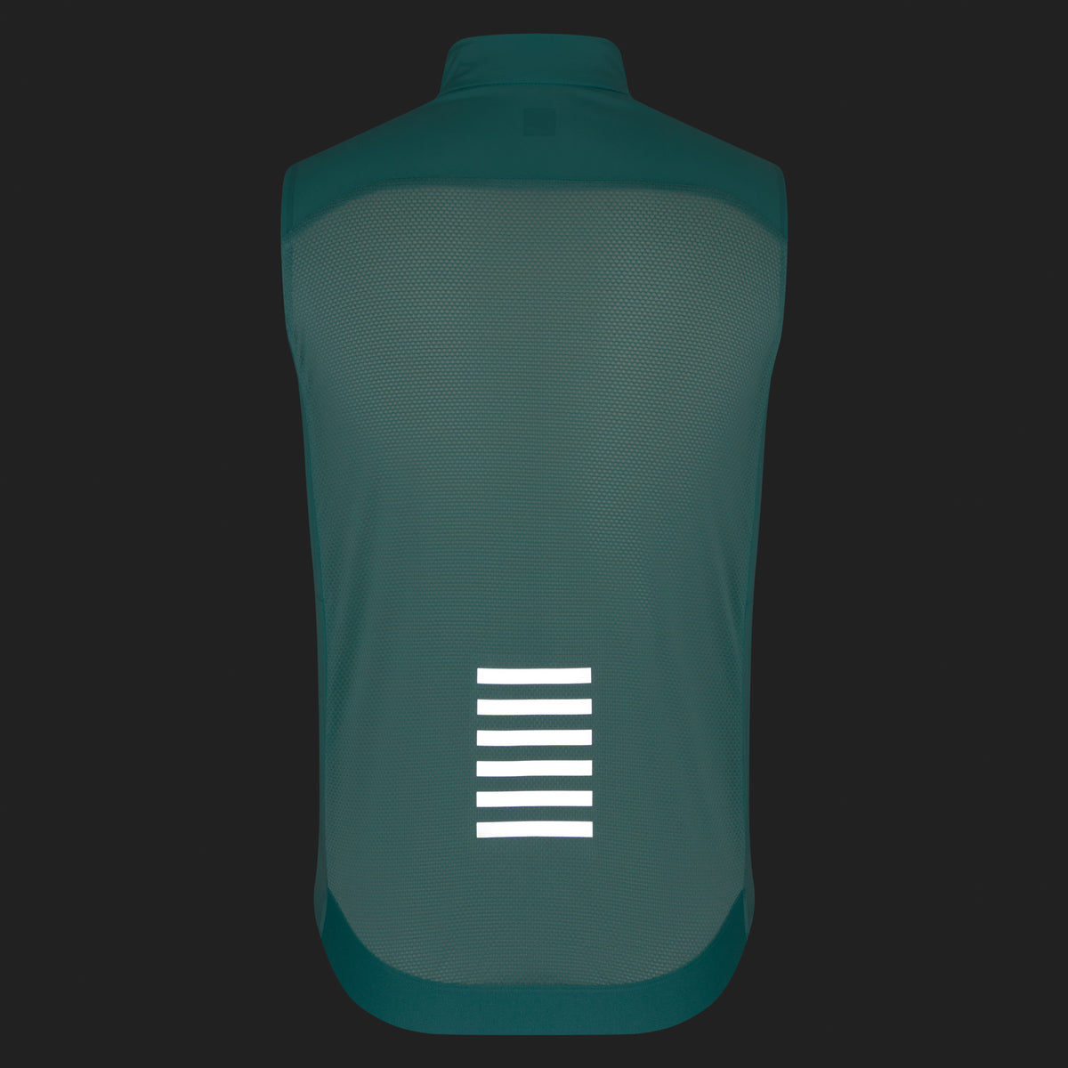 Men's Pro Team Gilet II - Lagoon/Silver Reflective