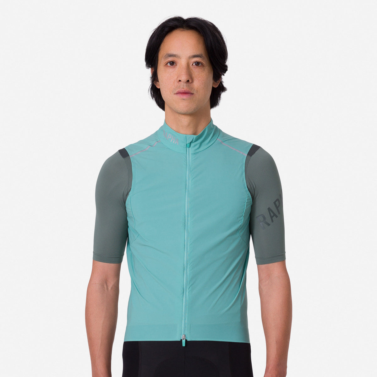 Men's Pro Team Gilet II - Lagoon/Silver Reflective