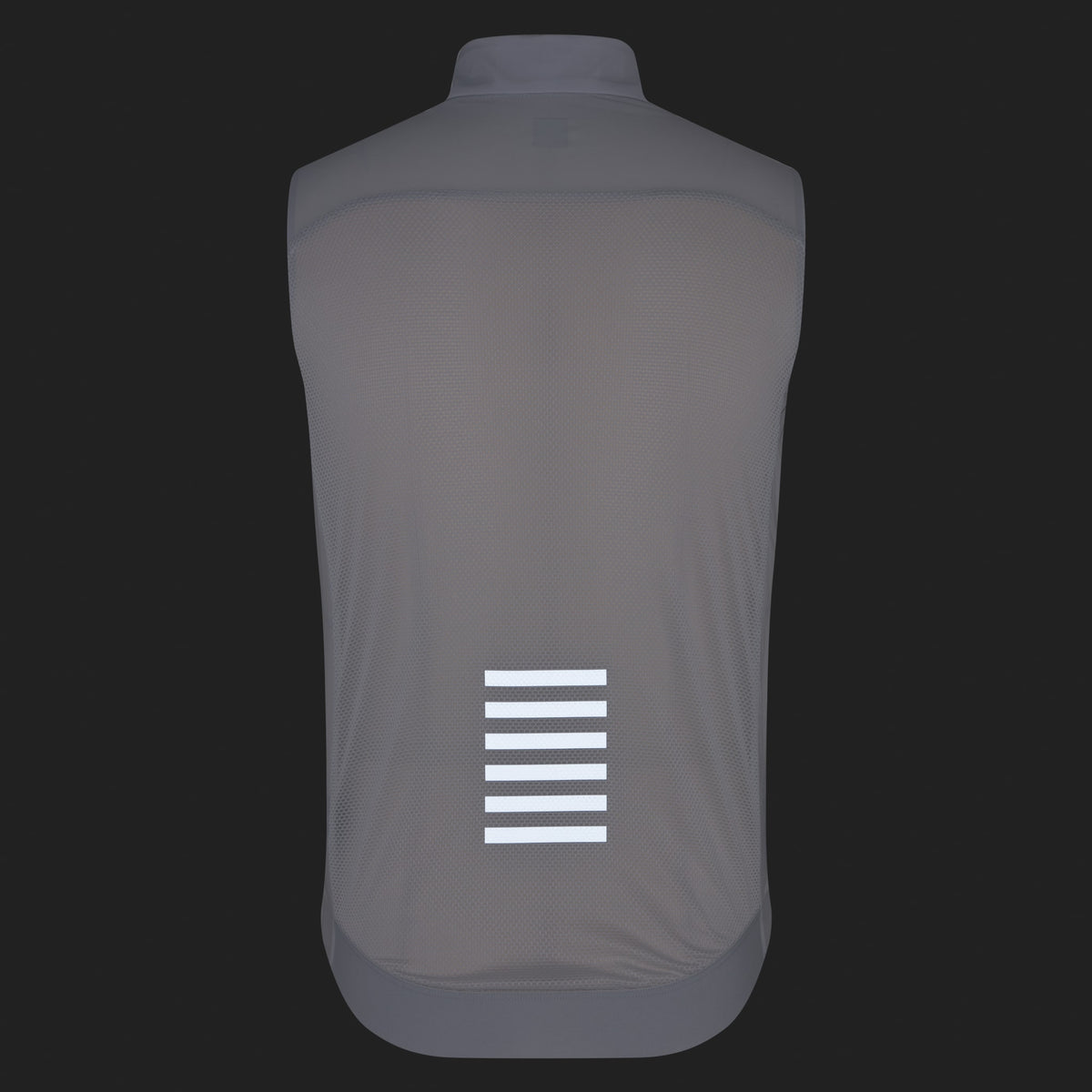 Men's Pro Team Gilet II - Silver/White