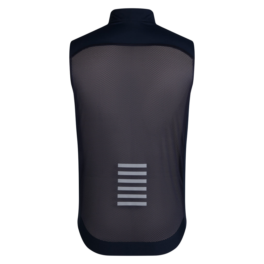Men's Pro Team Gilet II - Dark Navy/Silver Reflective