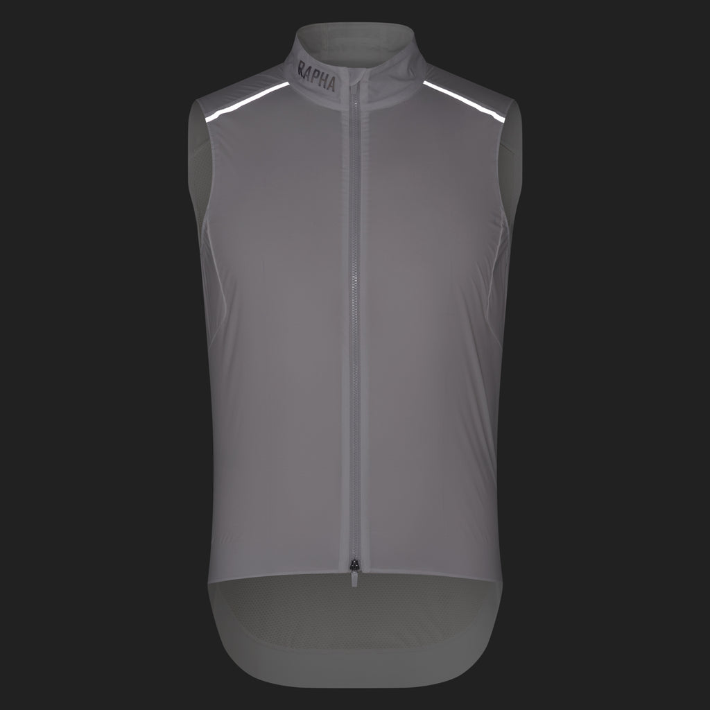 Men's Pro Team Gilet II - White/Black