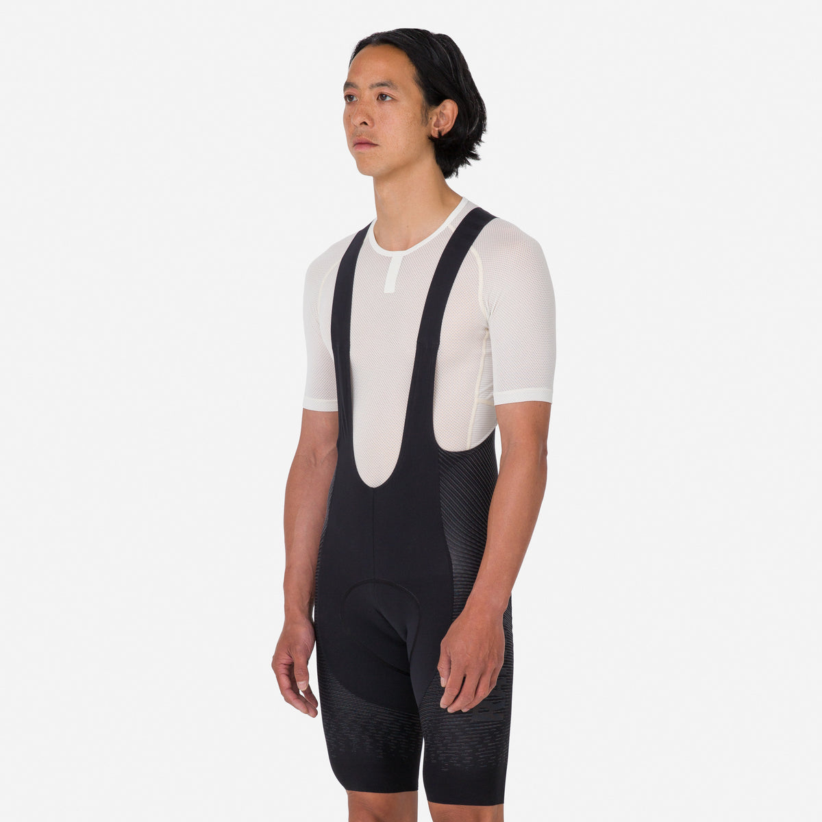 Men's Pro Team Powerweave Bib Shorts - Black/Black