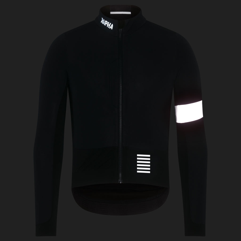 Men's Pro Team Winter Jacket - Black/White