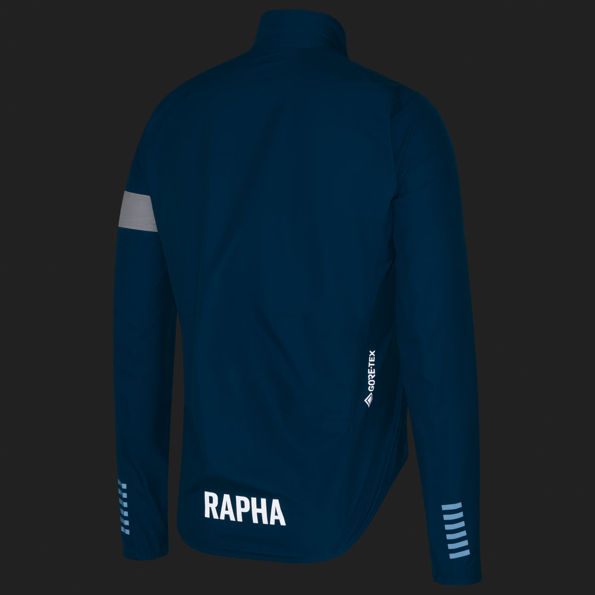 Men's Pro Team GORE-TEX Rain Jacket - Petrol Blue/White