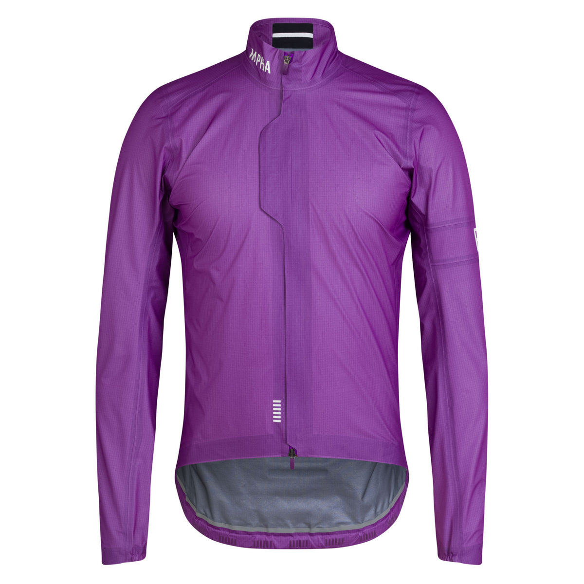 Men's Pro Team Gore-Tex LW Rain Jacket II - Deep Magenta/White