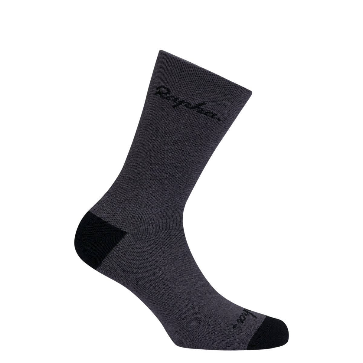 Merino Socks - Regular - Dark Grey/Black