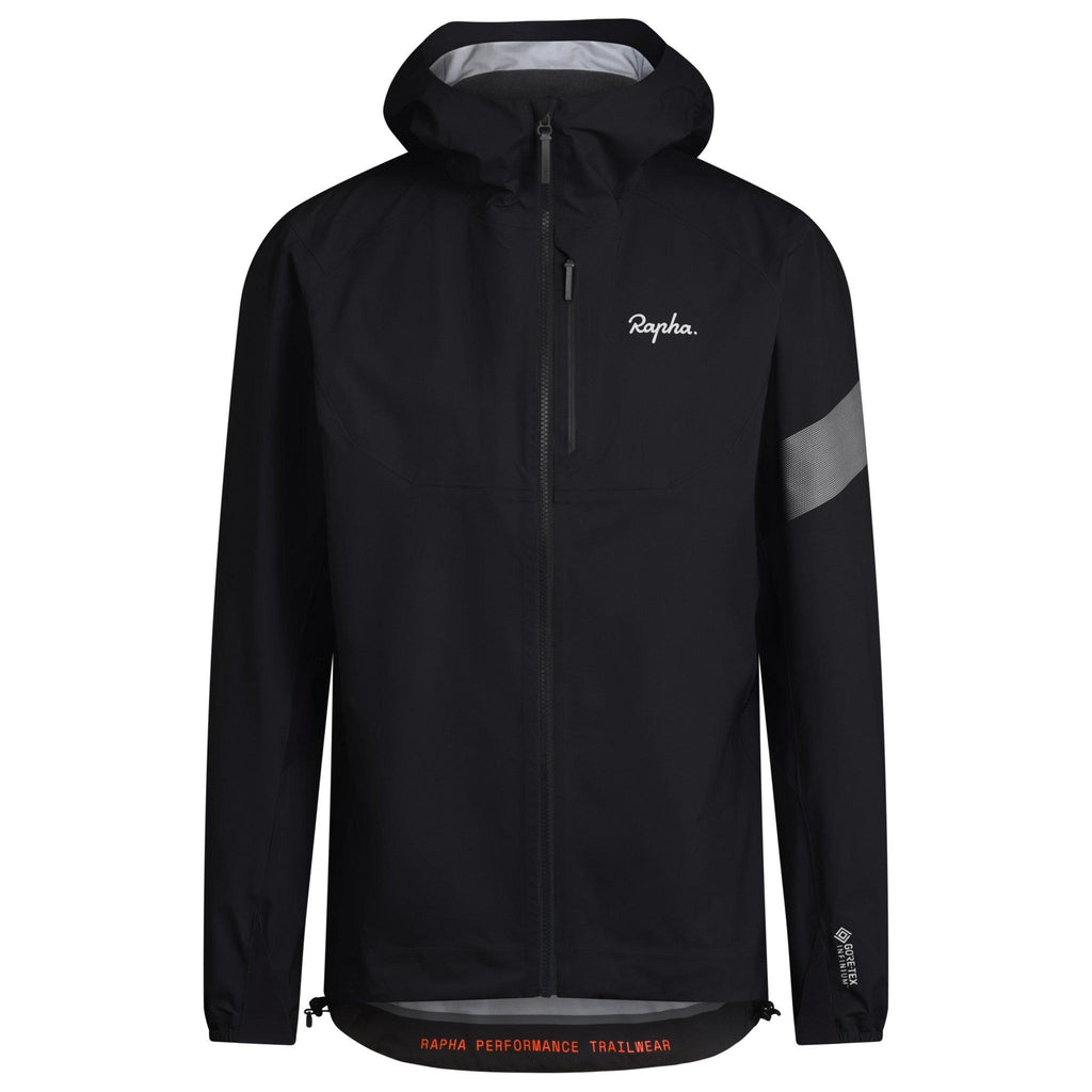 Men's Trail GORE-TEX Infinium Jacket - Black/Light Grey