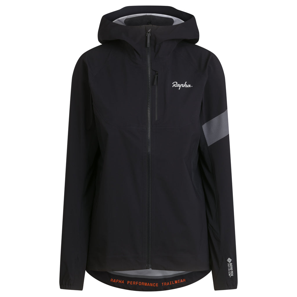 Women's Trail GORE-TEX Infinium Jacket - Black/Light Grey