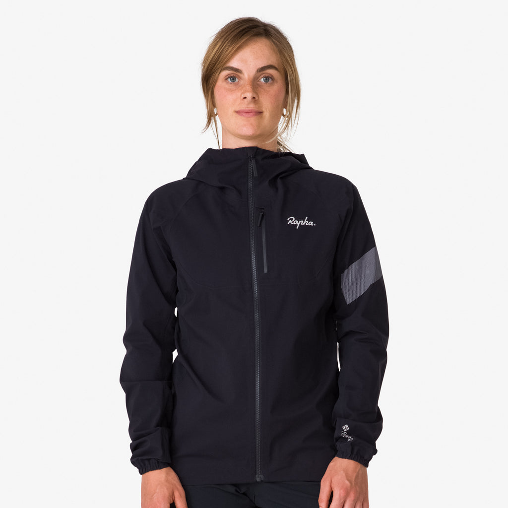 Women's Trail GORE-TEX Infinium Jacket - Black/Light Grey