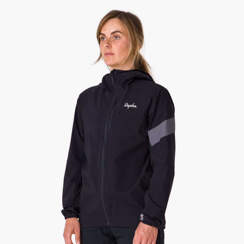 Women's Trail GORE-TEX Infinium Jacket - Black/Light Grey