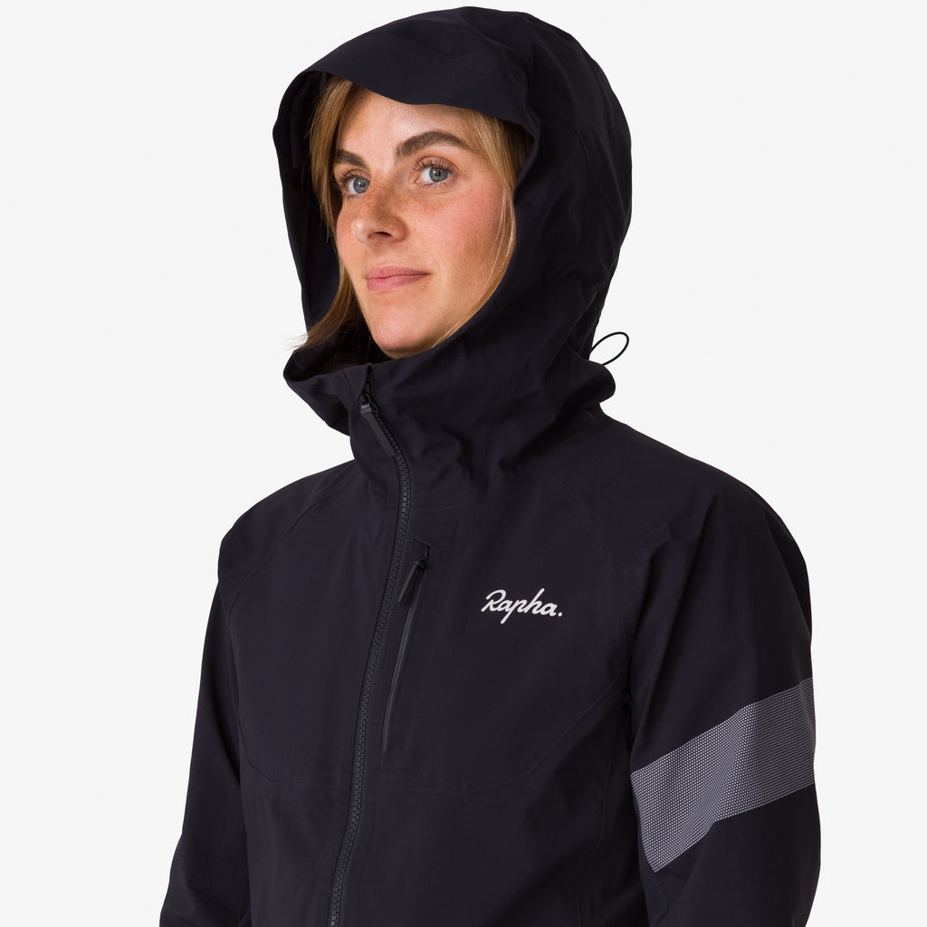 Women's Trail GORE-TEX Infinium Jacket - Black/Light Grey