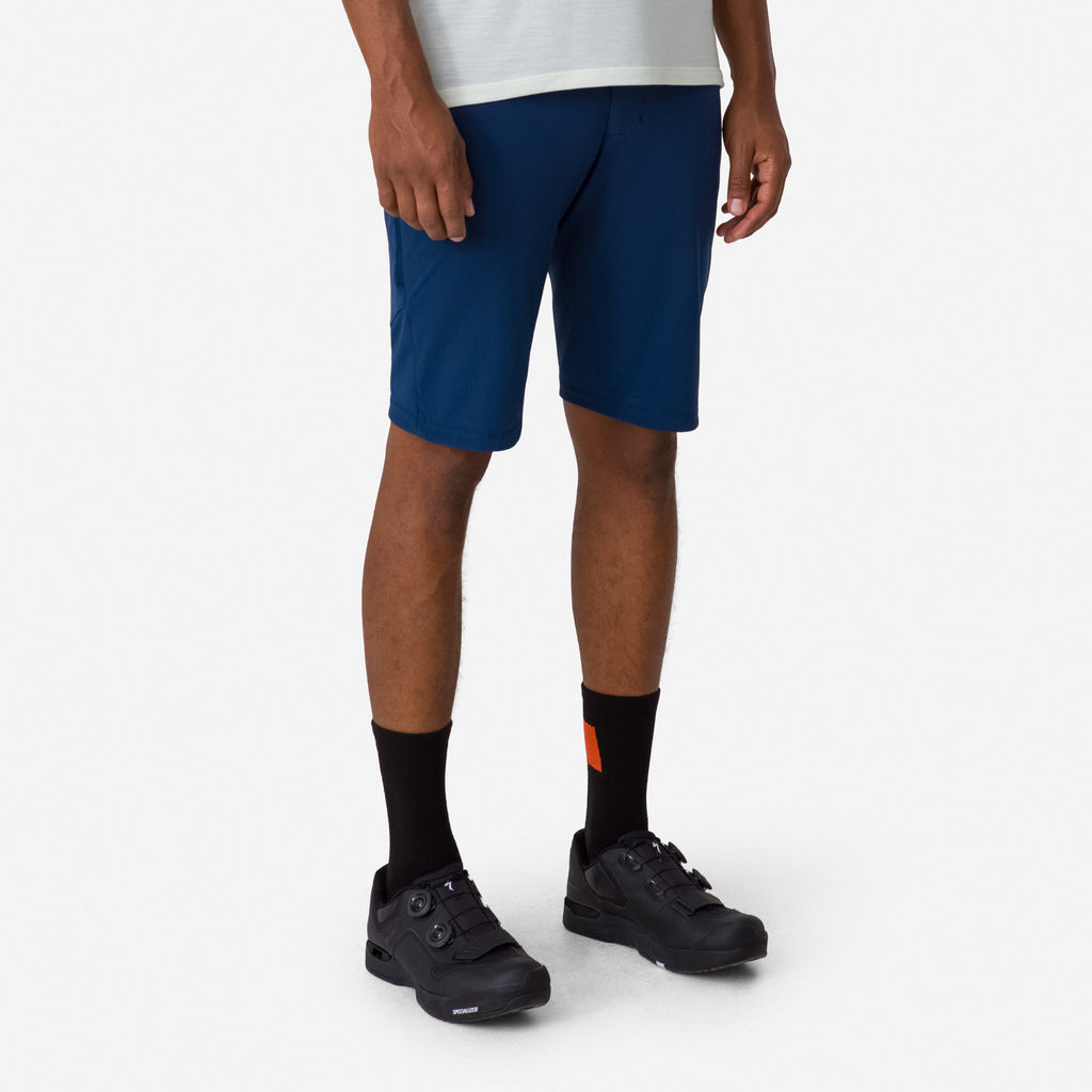 Men's Trail Fast & Light Shorts - Navy/Orange