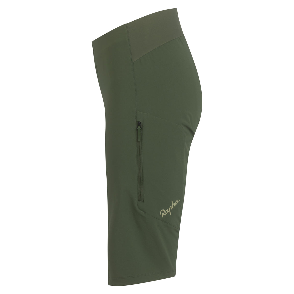 Women's Trail Fast & Light Shorts - Deep Olive Green/Olive Green