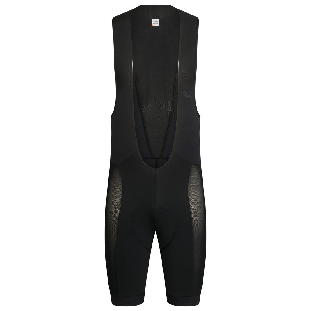 Men's Indoor Training Bib Shorts - Black