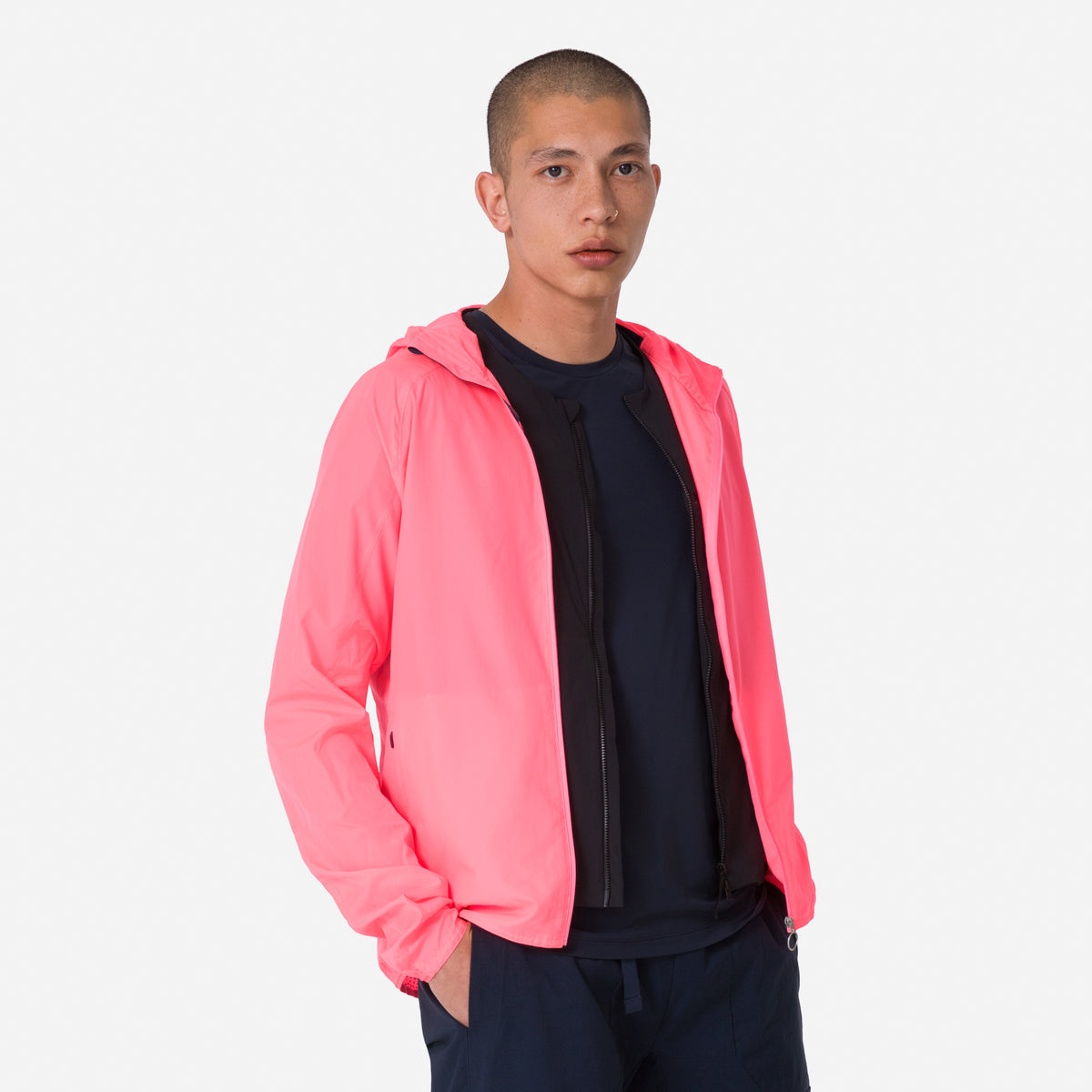 Men's Commuter Lightweight Jacket - High-Vis Pink