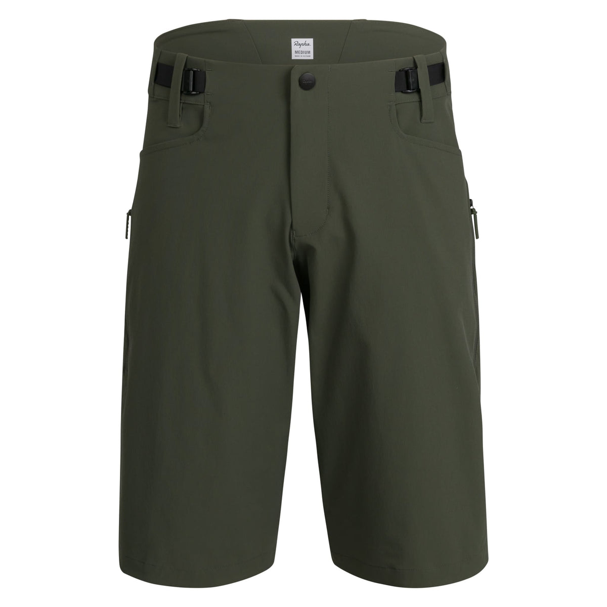 Men's Trail Cargo Shorts - Dark Green/Tan